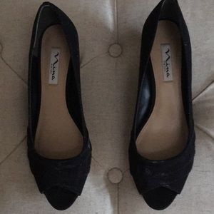 Nina Rowan Black Luna Shoe
